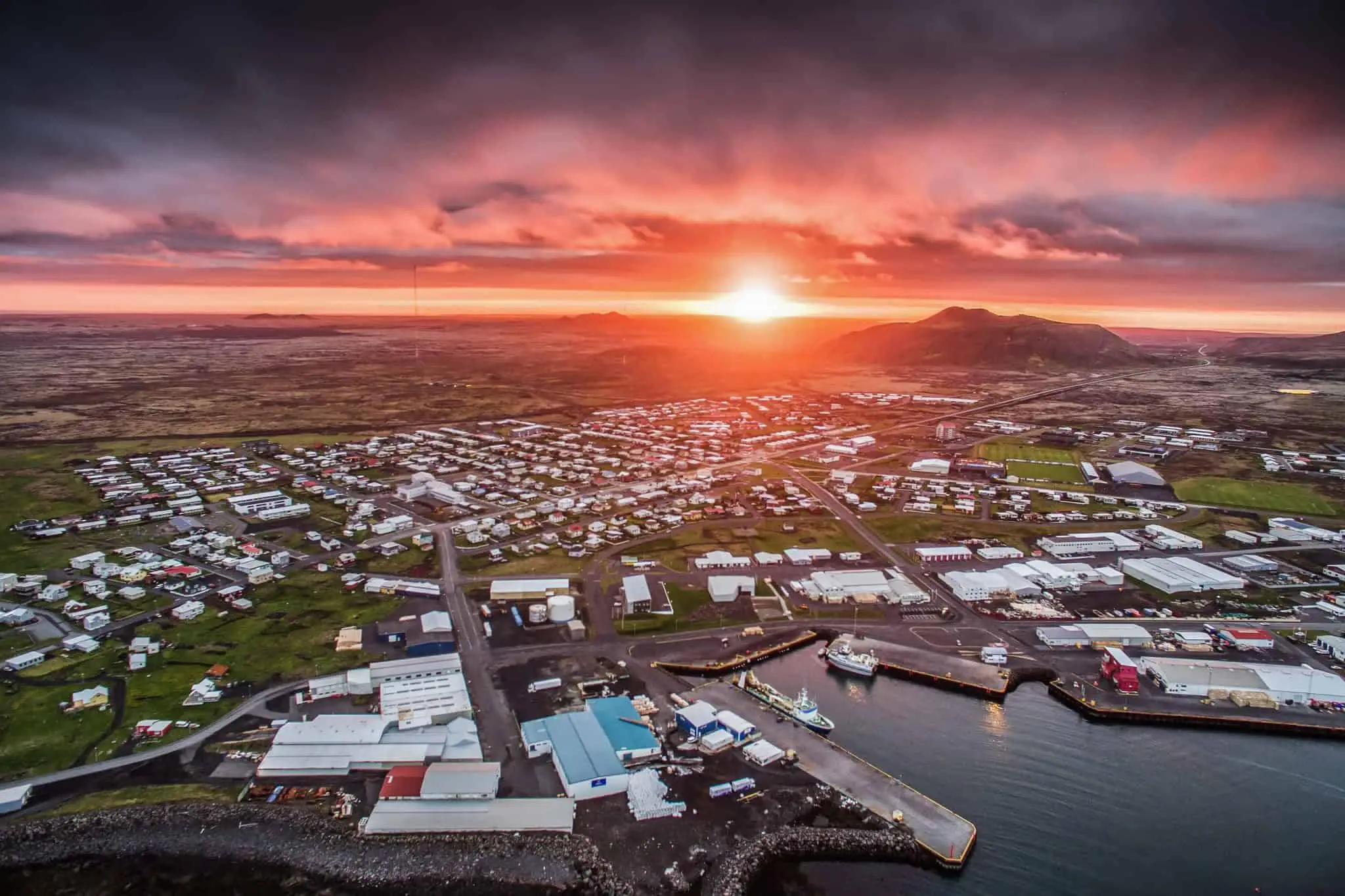 Fishing town of Grindavik