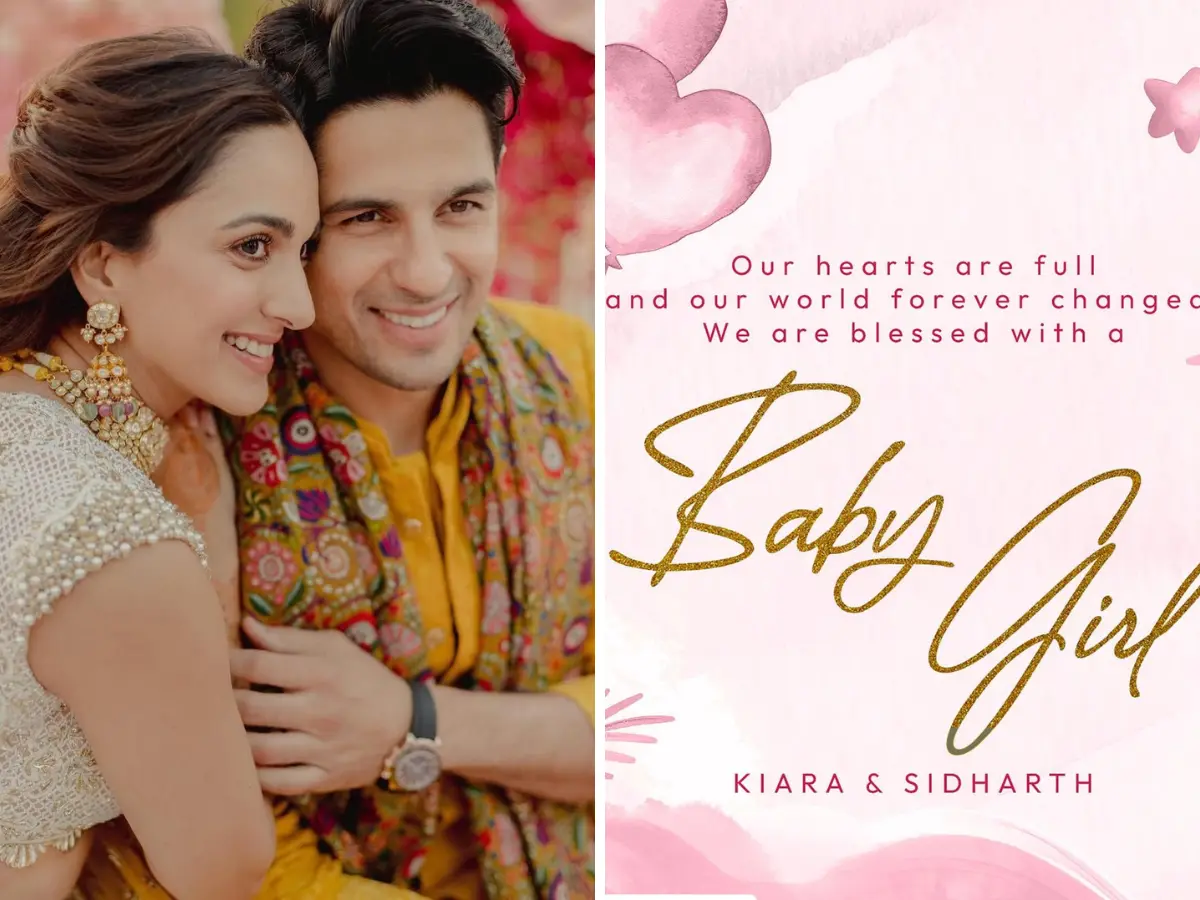 Kiara Advani and Sidharth Malhotra announce the arrival of their baby girl: Our world forever changed
