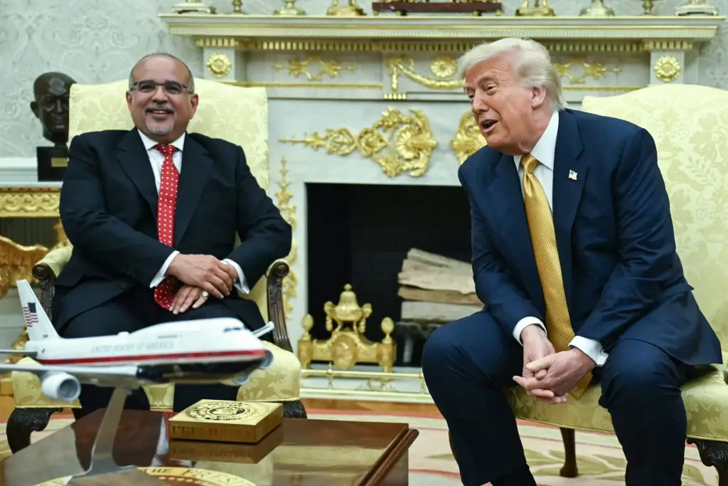 Trump meets Bahrain’s crown prince at White House, signs nuclear energy deal with ‘fantastic ally’