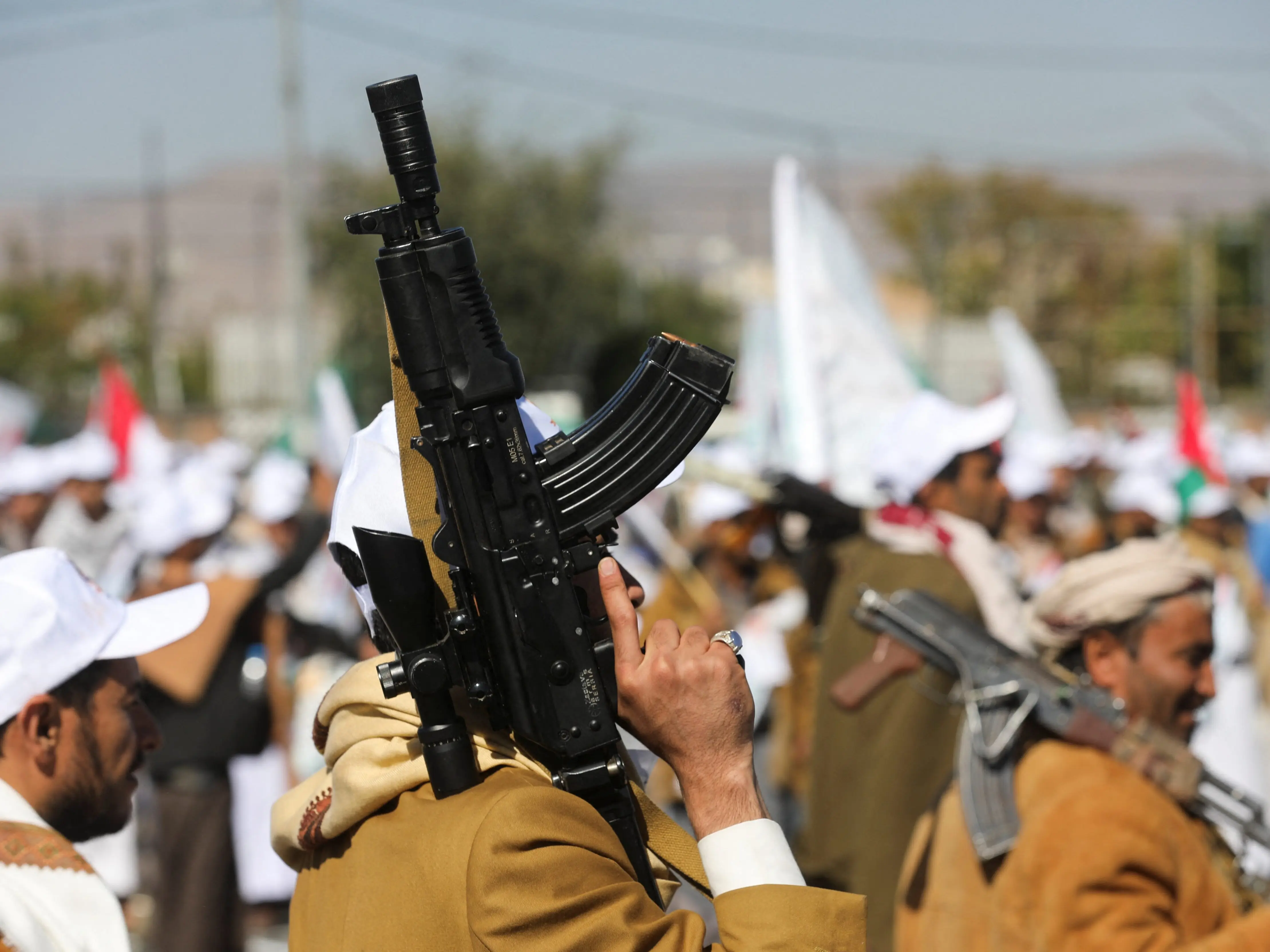 Rifles, grenade launchers for sale on X? Houthi-linked dealers sell US-made arms with labels 'death of America, Israel' on WhatsApp Rifles, grenade launchers for sale on X? Houthi-linked dealers sell US-made arms with labels 'death of America, Israel' on WhatsApp