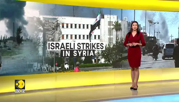 Israel-Syria War: Israel Launches Air Attacks in Damascus; Locals Run for Cover | WION Newspoint 