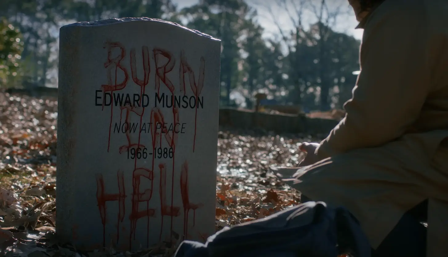 Eddie Munson's grave