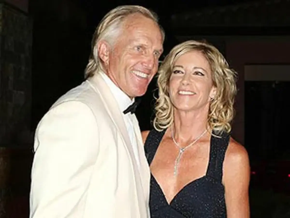 Greg Norman & Laura Andrassy