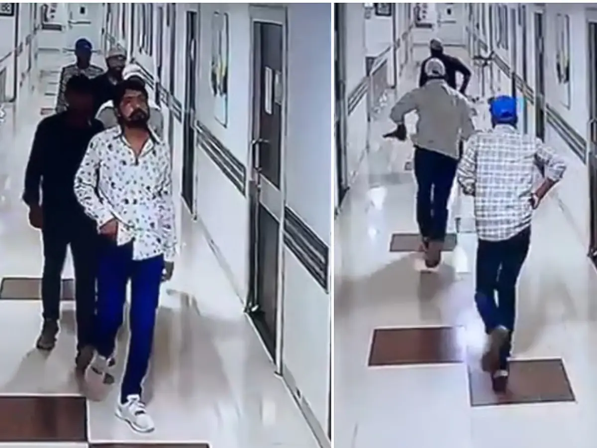 Armed men walk into Bihar hospital, shoot prisoner out on parole; incident captured on CCTV Armed men walk into Bihar hospital, shoot prisoner out on parole; incident captured on CCTV