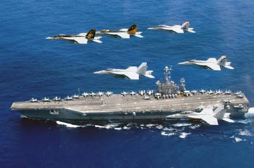 3. Boeing F/A-18E (single-seat) and F/A-18F (two-seat) Super Hornet (The Rhino)