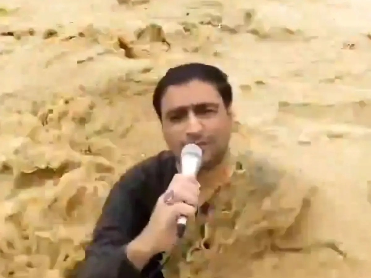 Pakistani Journalist Swept Away Amid Deadly Flooding