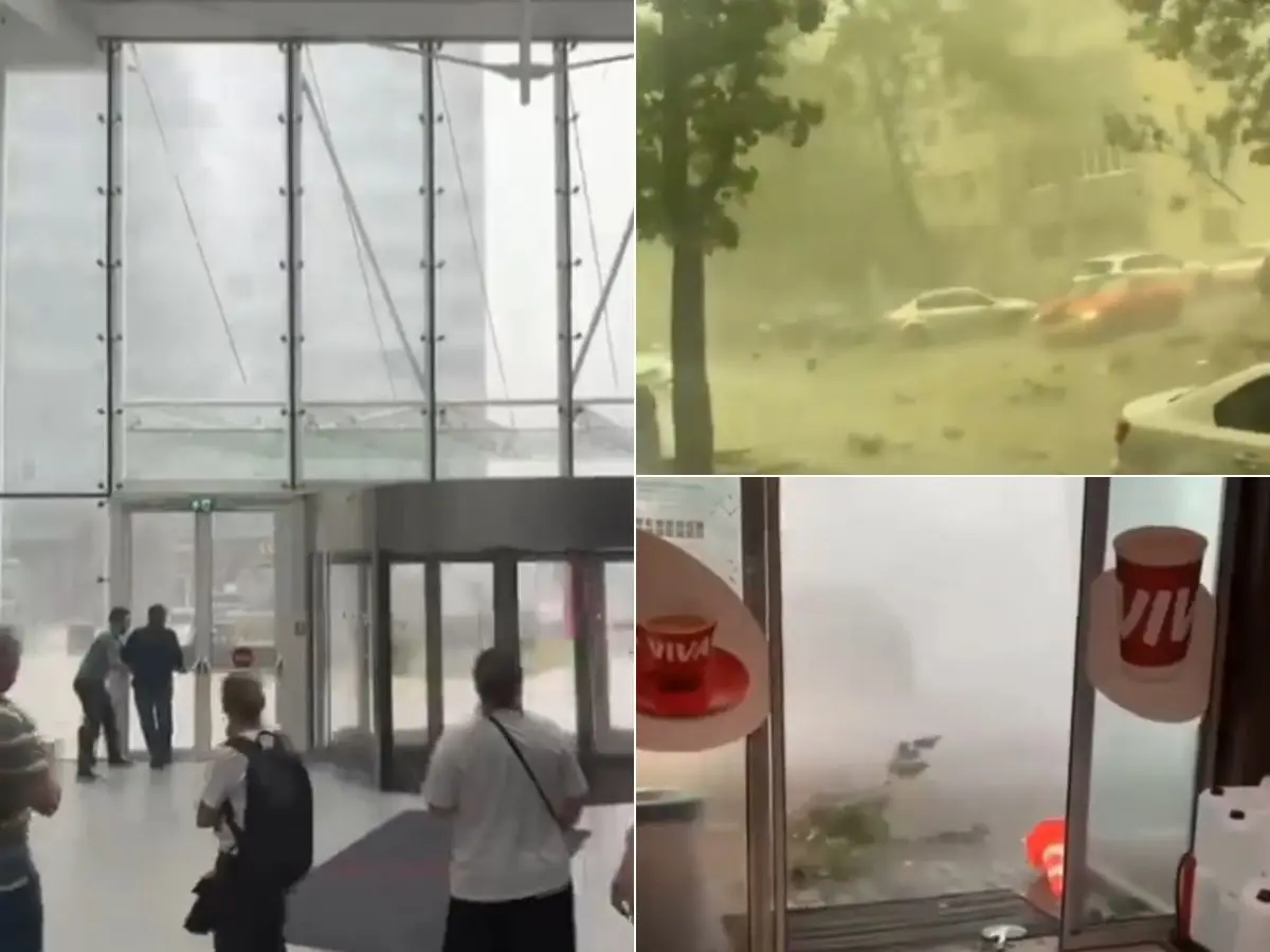 WATCH | Powerful storm hits Romania, resulting in widespread damage