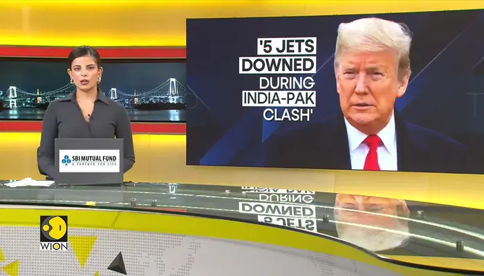 Five Jets Shot Down During India-pakistan Conflict, Claims US President Donald Trump
