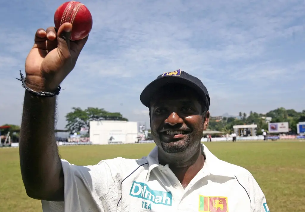 3. Muttiah Muralitharan - 58 Test matches