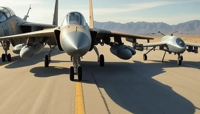 Only this fighter jet can defeat an army of drones in mid-air combat! Here’s how