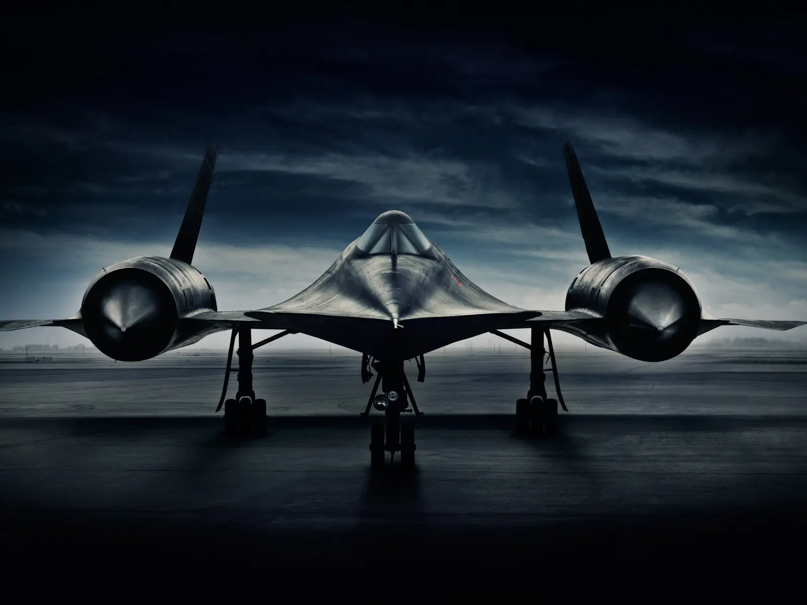Built like a spaceship, this war machine needed Titanium skin to survive!