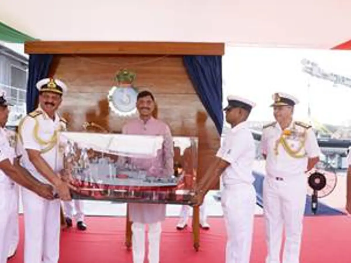 Indian Navy Commissions Indigenous Diving Support Vessel, INS Nistar