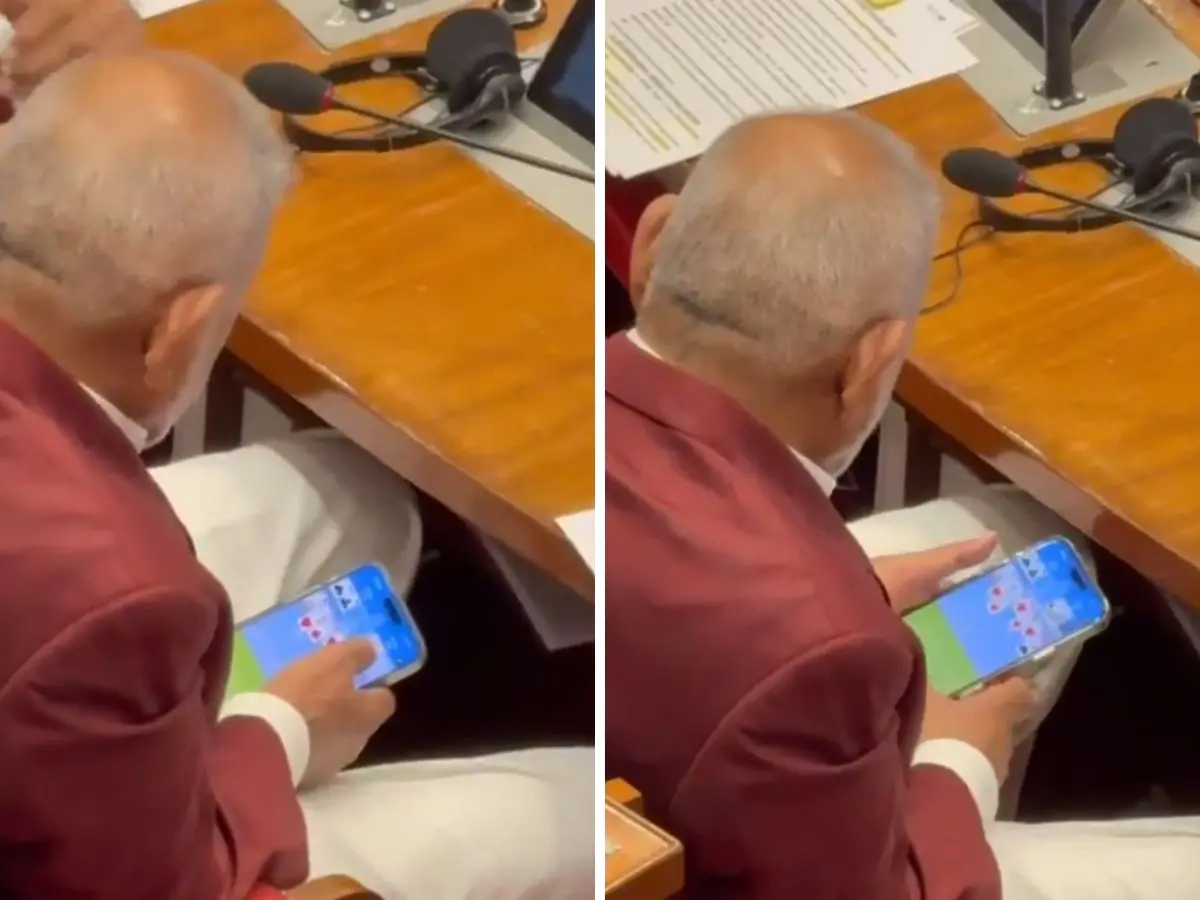 Maharashtra minister ‘caught on wrong foot’! Video of him playing ‘rummy’ in assembly goes viral