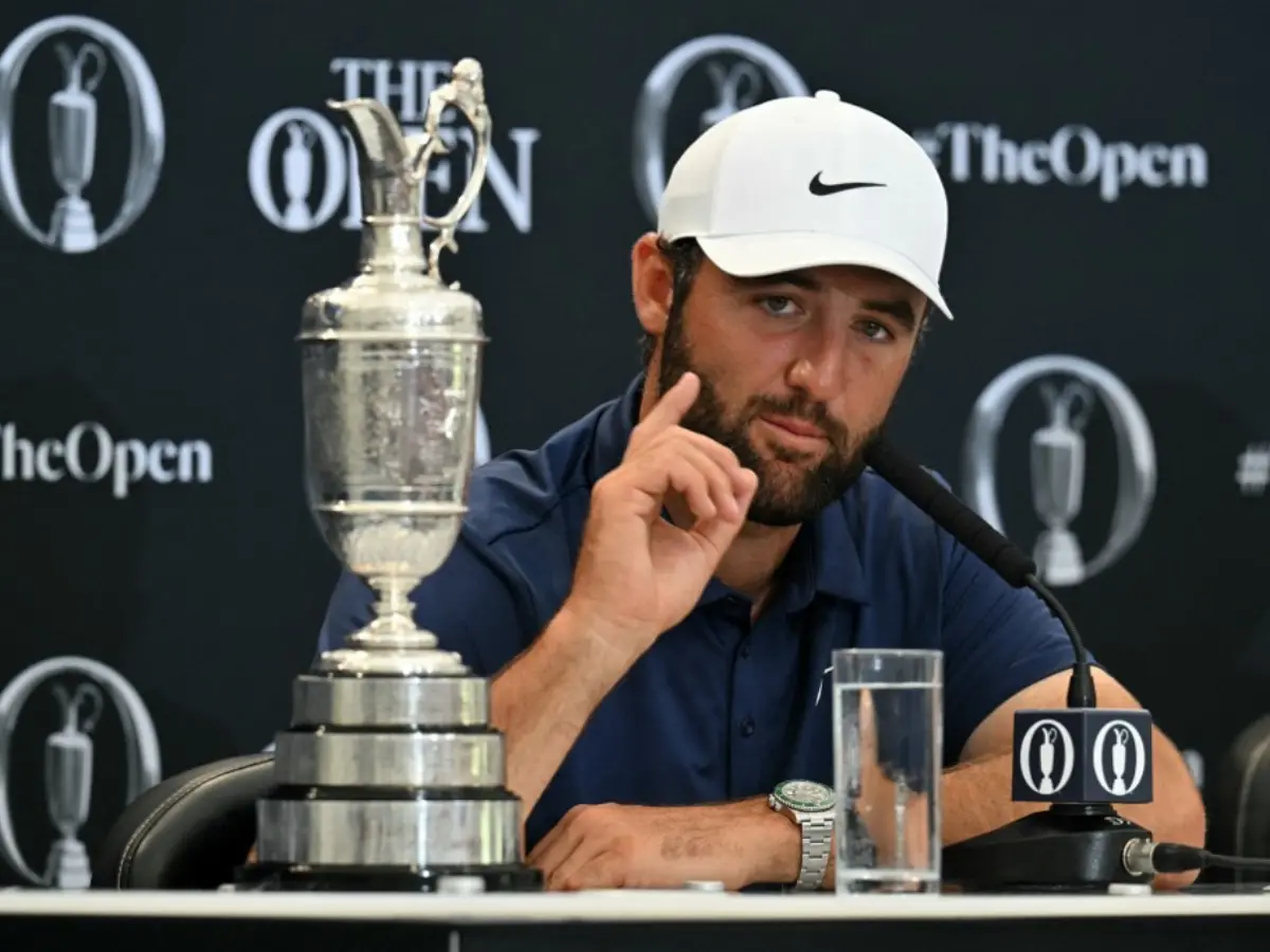 The Open: Scottie Scheffler continues hot streak, cruises to fourth major title
