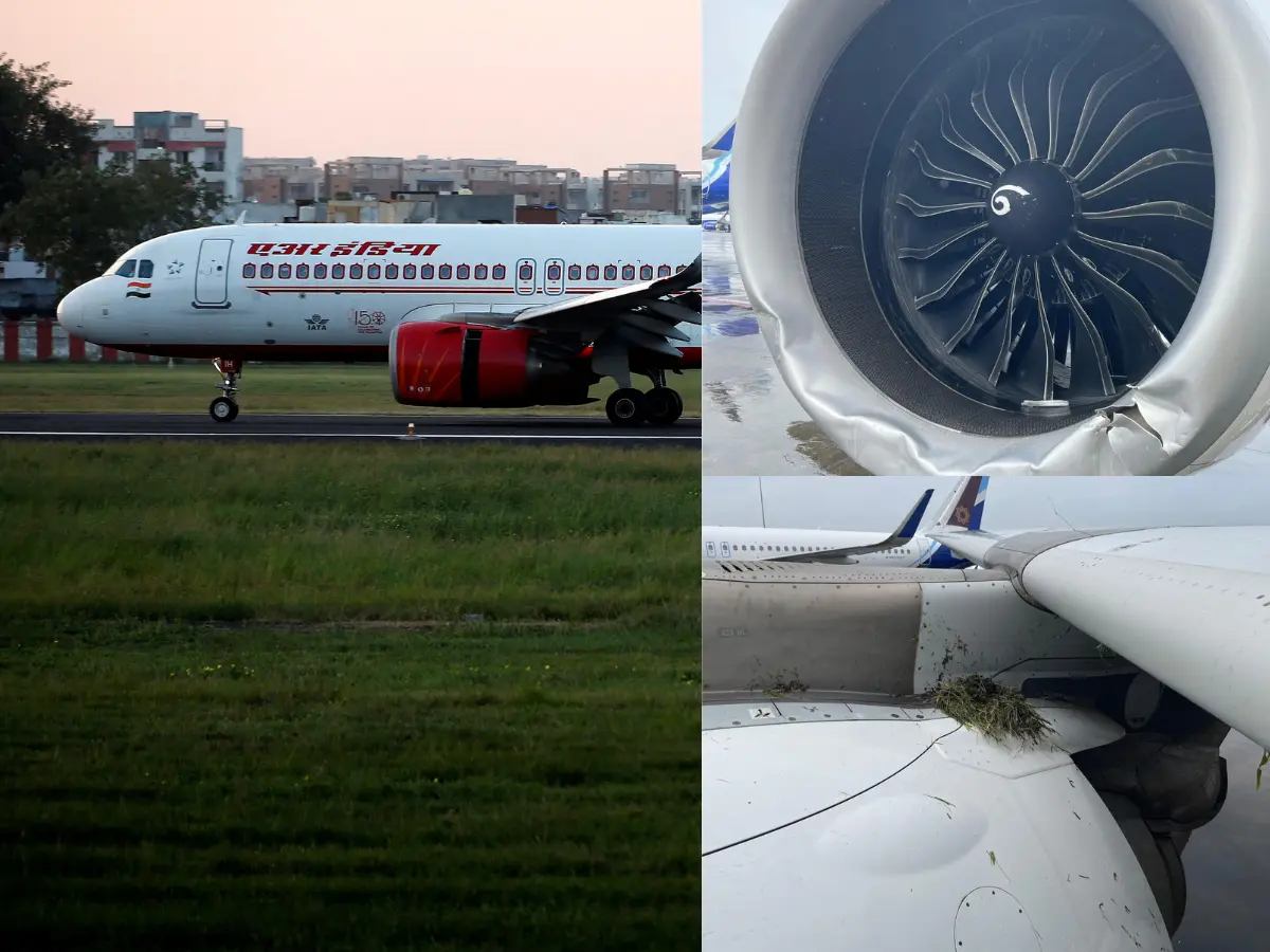 Air India flight from Kochi to Mumbai skids during landing amid heavy rain; aircraft grounded Air India flight from Kochi to Mumbai skids during landing amid heavy rain; aircraft grounded
