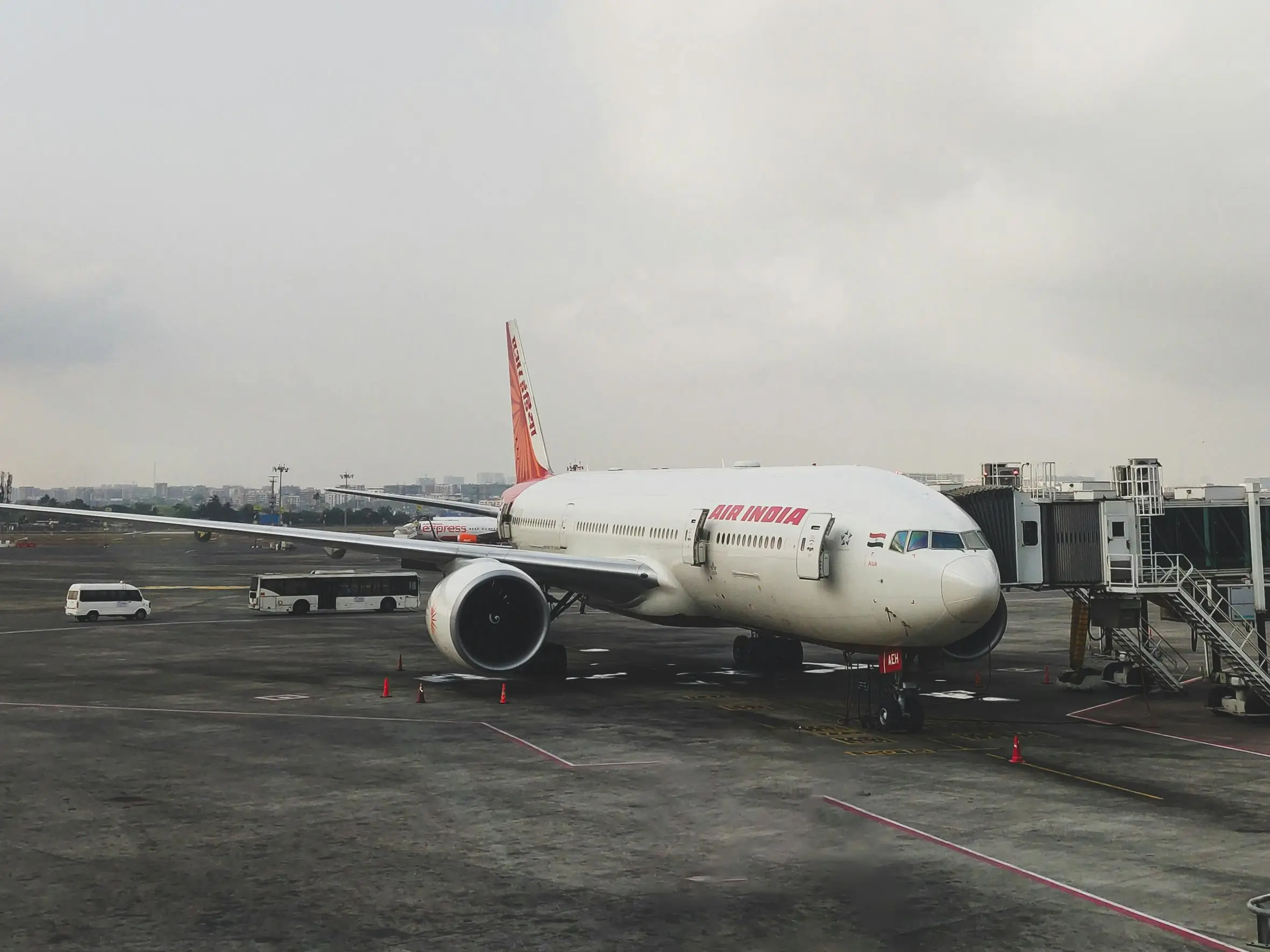 Air India Hong Kong to Delhi flight catches fire shortly after landing; plane grounded for investigation Air India Hong Kong to Delhi flight catches fire shortly after landing; plane grounded for investigation
