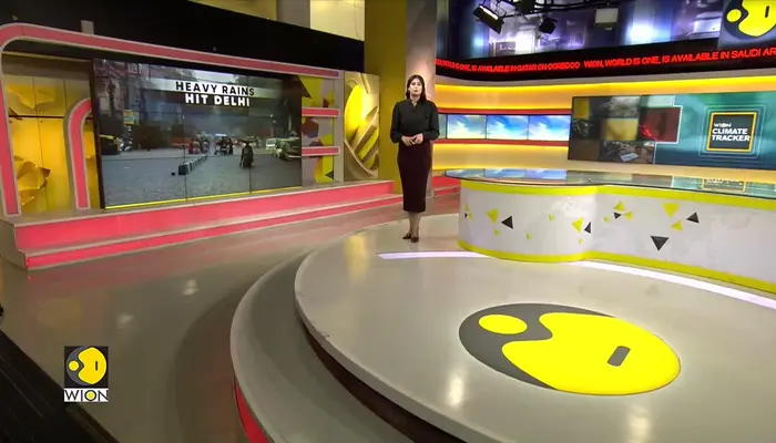 Heavy rain hits Delhi, IMD issues red warning 