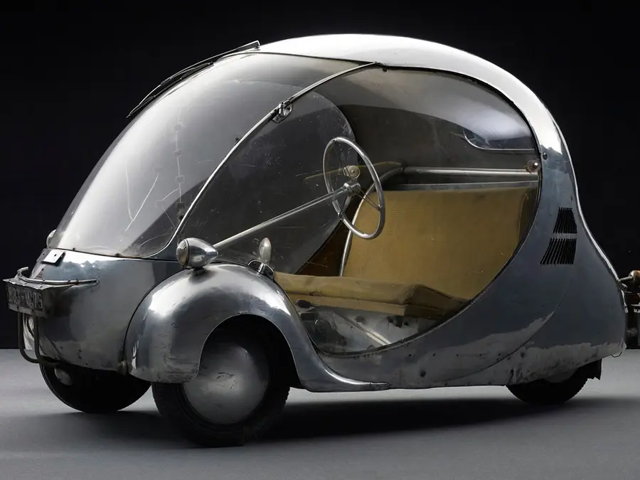 A car with no fuel, no doors, and shaped like an egg: Was the 'electric egg' WWII's strangest innovation?