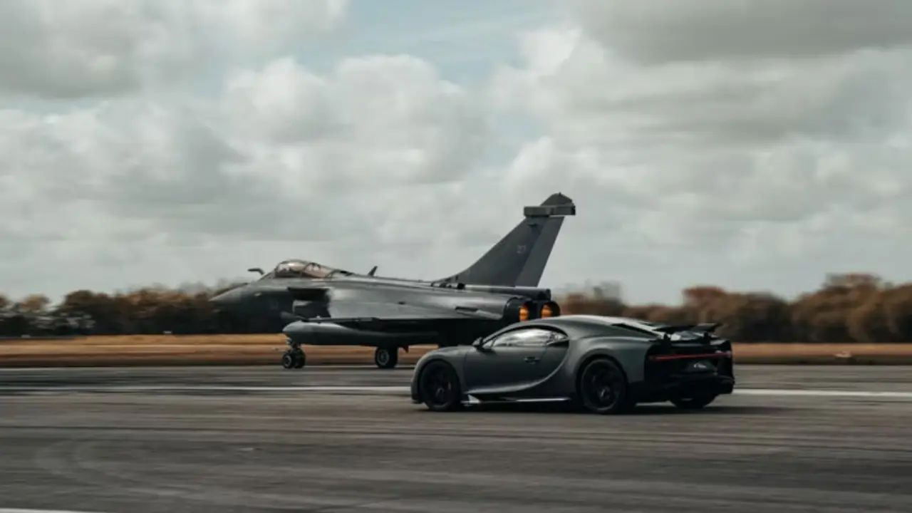 The race begins