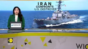 Iran Warns US Navy destroyer near Gulf of Oman; US calls encounter 'Professional' | WION