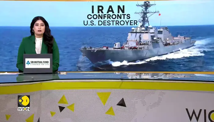 Iran Warns US Navy destroyer near Gulf of Oman; US calls encounter 'Professional' | WION