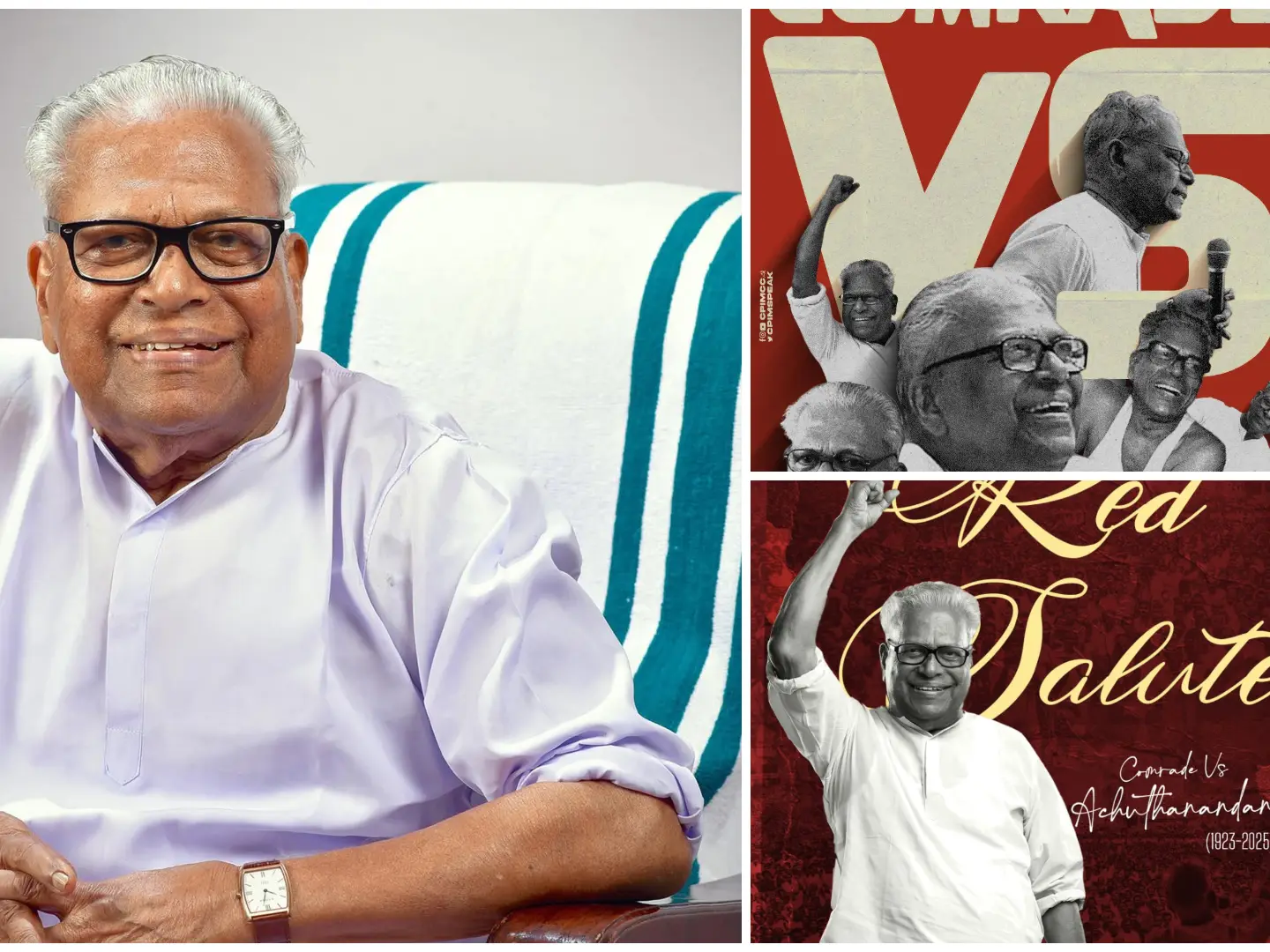 VS Achuthanandan gets final farewell: Why Kerala leader's death at 101 is end of an era for India's Communist movement VS Achuthanandan gets final farewell: Why Kerala leader's death at 101 is end of an era for India's Communist movement