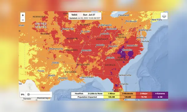 Blistering heat dome smothers US: ‘Corn Sweat’ and climate change drive Midwest into triple-digit chaos? Blistering heat dome smothers US: ‘Corn Sweat’ and climate change drive Midwest into triple-digit chaos?