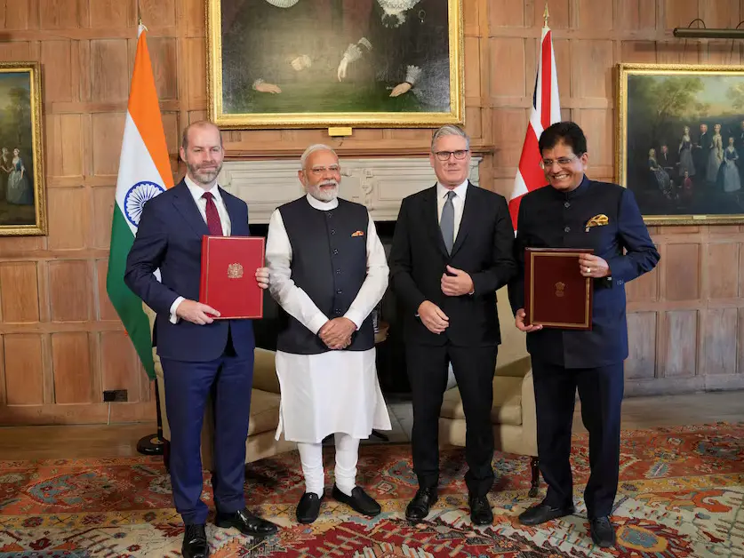 What’s inside the $34 billion India–UK free trade deal? What’s inside the $34 billion India–UK free trade deal?