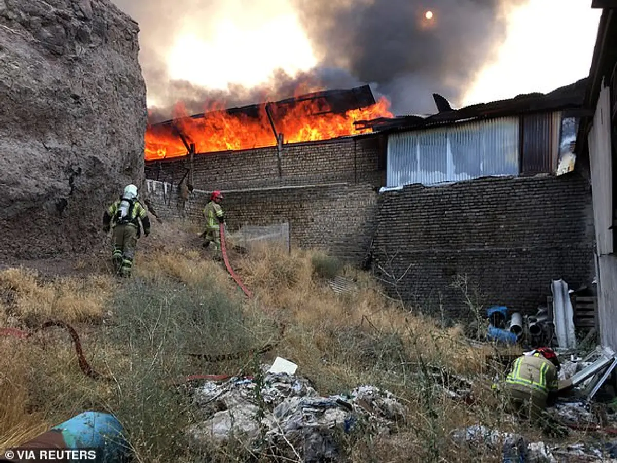 Mysterious Fires and Explosions in Iran Raise Sabotage Suspicions