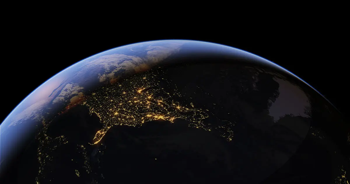 Maps the globe every 12 days