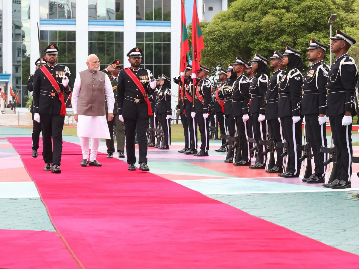 PM Modi in Maldives for Independence Day, Announces Economic Aid