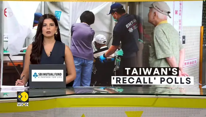 Taiwan's 'Great Recall' election: 31 opposition lawmakers face recall | Voters cast ballot in Taipei