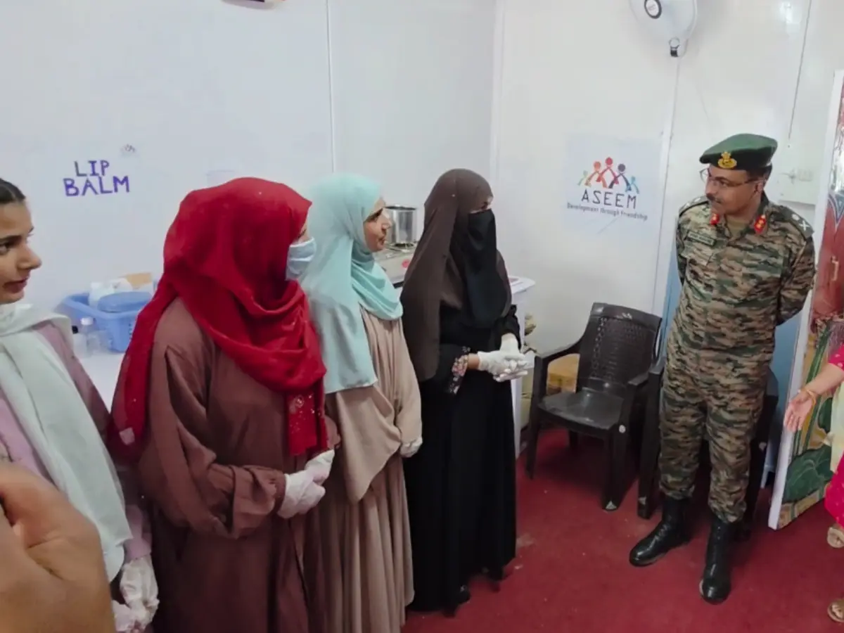 Indian Army opens women's skill development centre in Baramulla to empower women in bordering areas Indian Army opens women's skill development centre in Baramulla to empower women in bordering areas