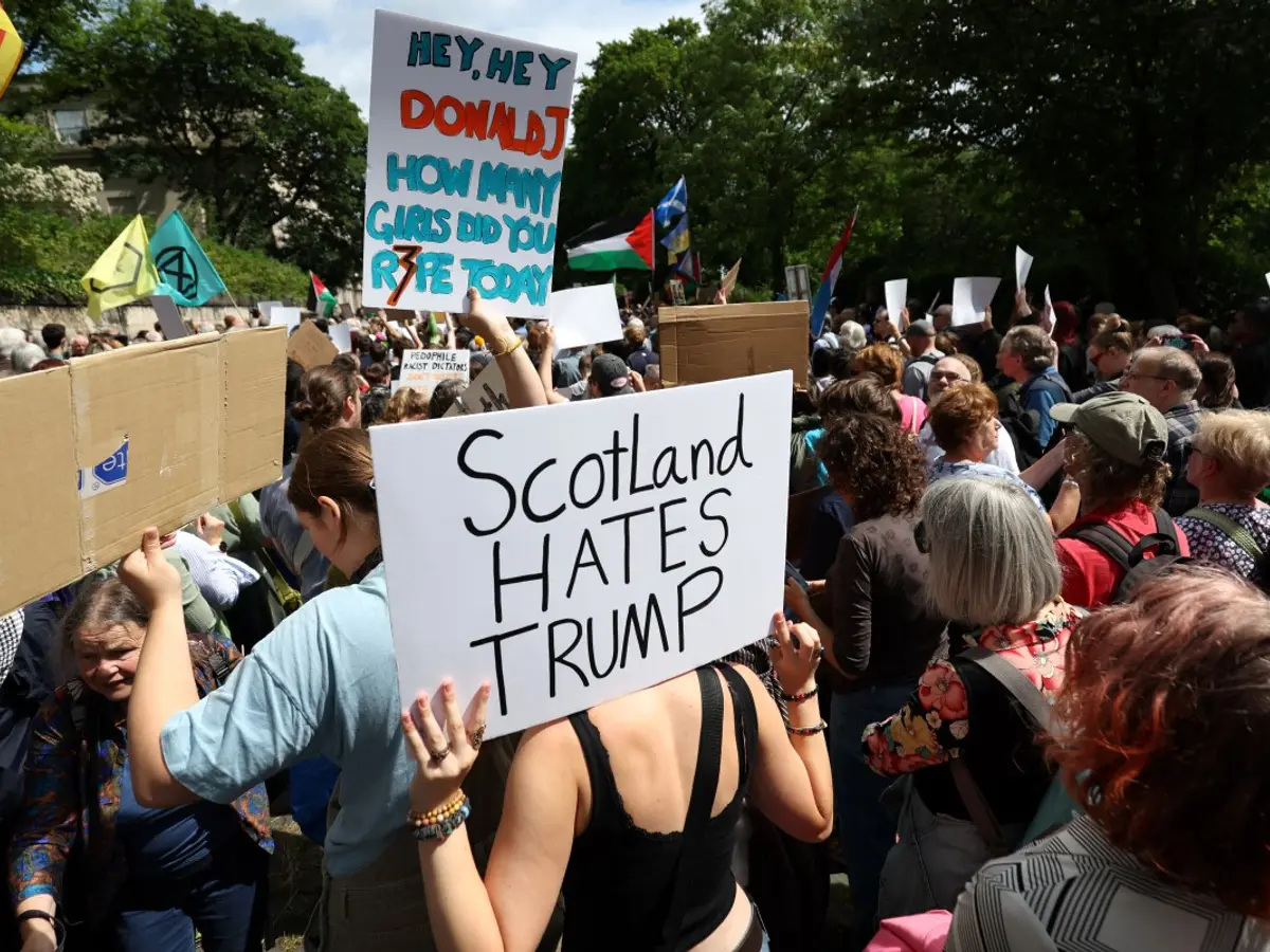 Trump Warns Immigration is "Killing Europe" During Scotland Visit