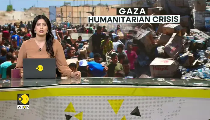 Israeli military airdrops aid into Gaza | 5-month-old Palestinian baby dies of hunger