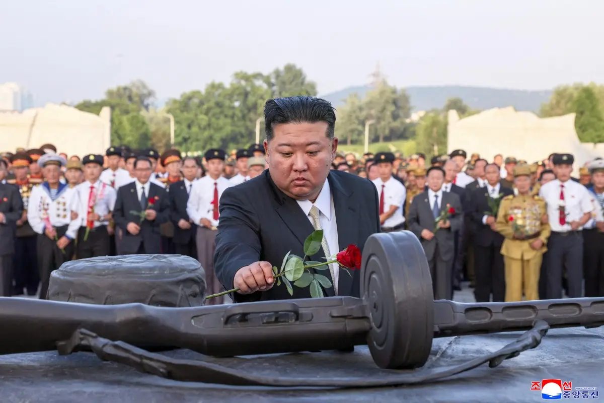 'Strong army, rich nation': Kim Jong-un marks war anniversary with fresh 'anti-US' message