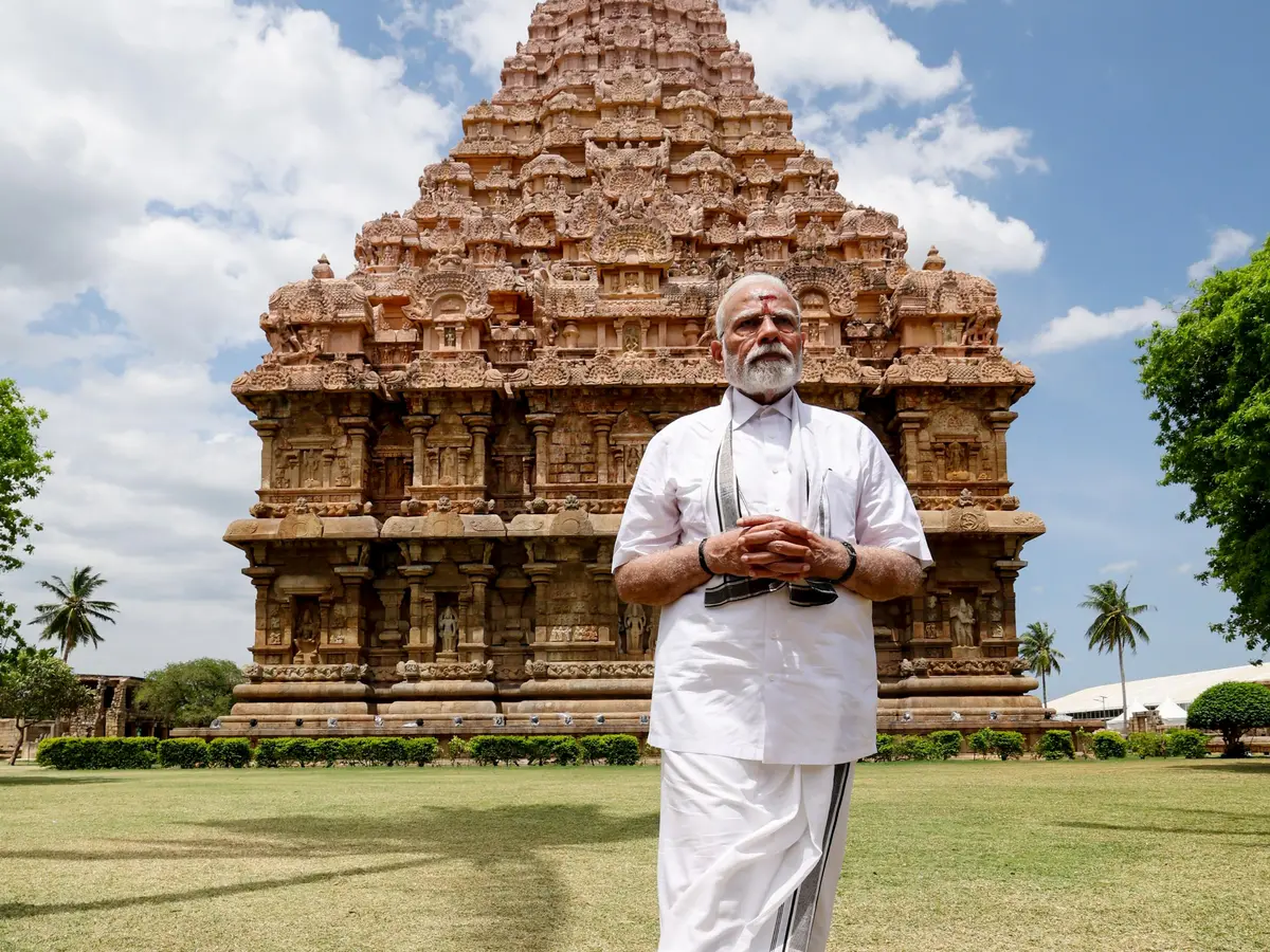 Modi Temple Visit Spotlights Cholas; Historian Calls for Historical Rethink