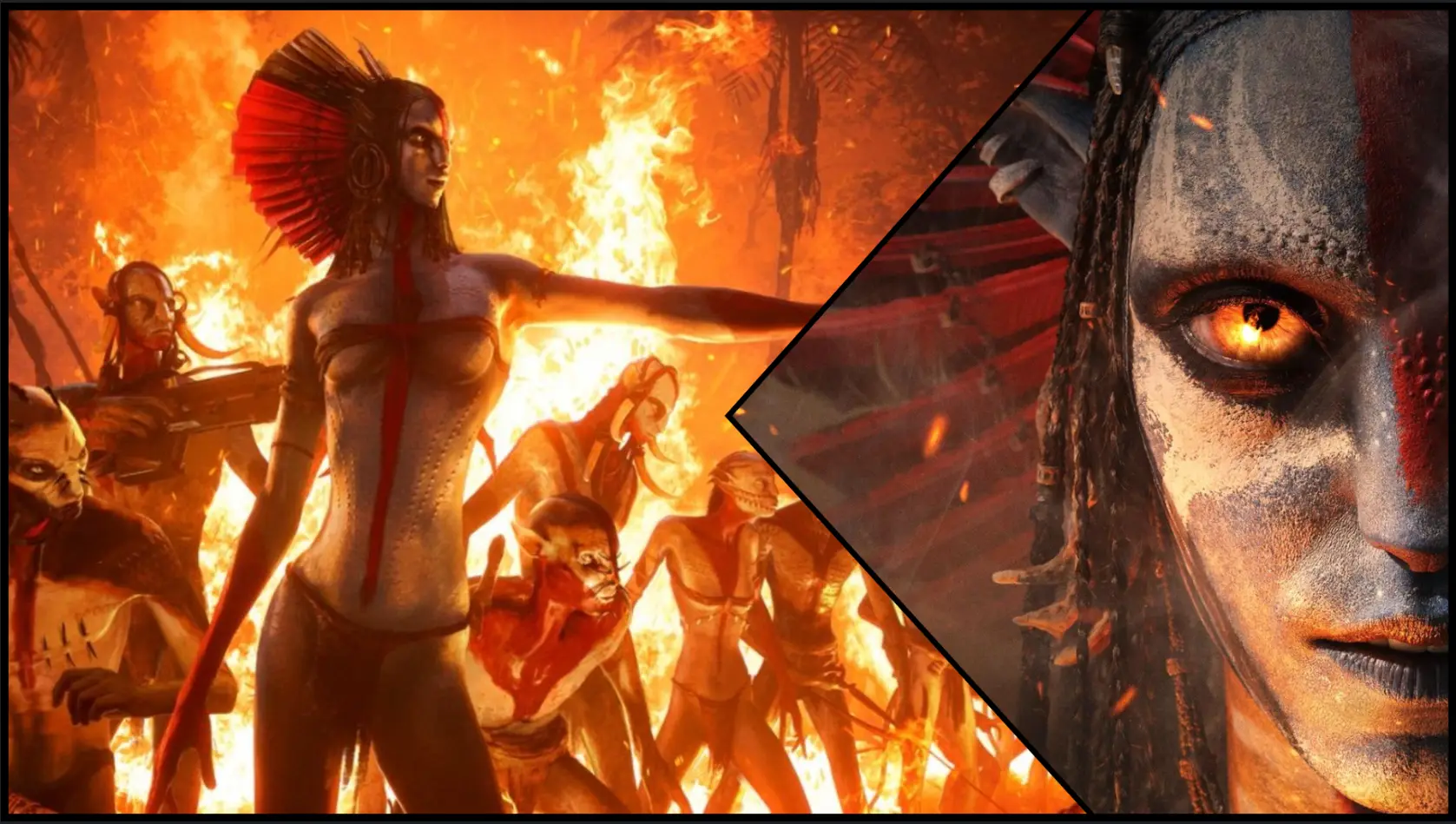 Avatar: Fire and Ash unveils new villain Varang, leader of the fiery Ash clan