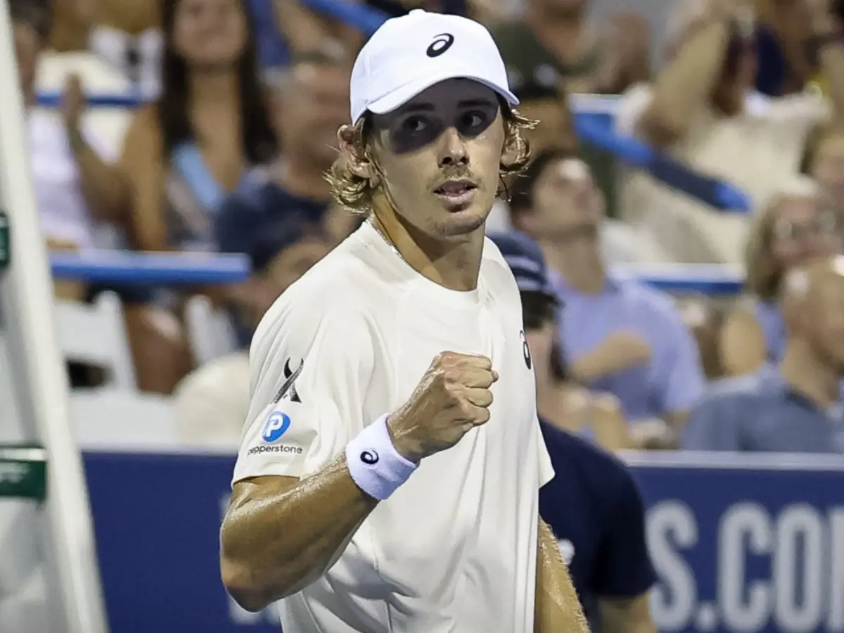 Australia's Alex De Minaur saves three match points to clinch DC Open crown