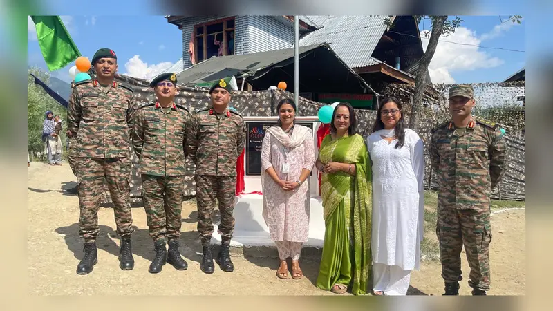 Indian Army brings solar power to the remotest village Jaba in North Kashmir’s Kupwara district Indian Army brings solar power to the remotest village Jaba in North Kashmir’s Kupwara district
