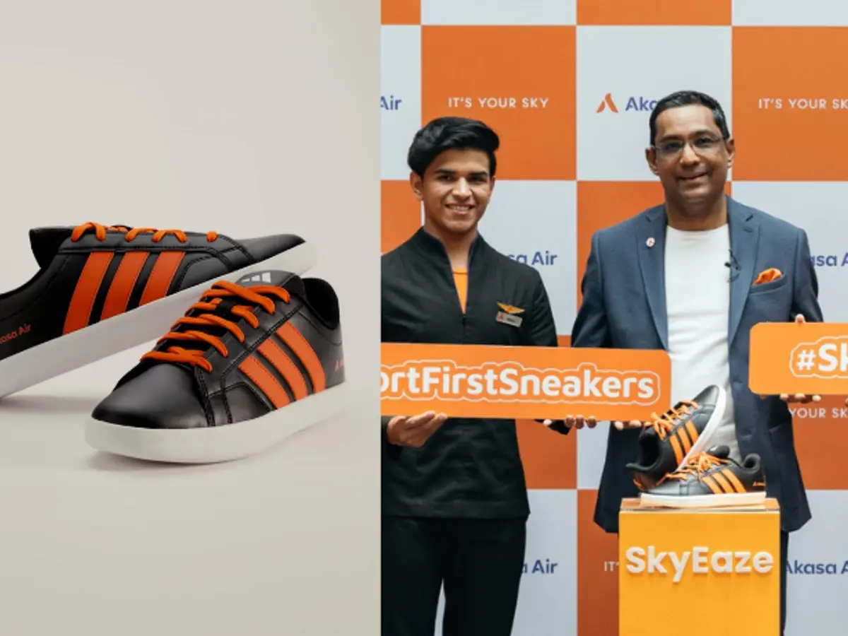 Akasa Air and Adidas Launch Comfortable Sneakers for Staff