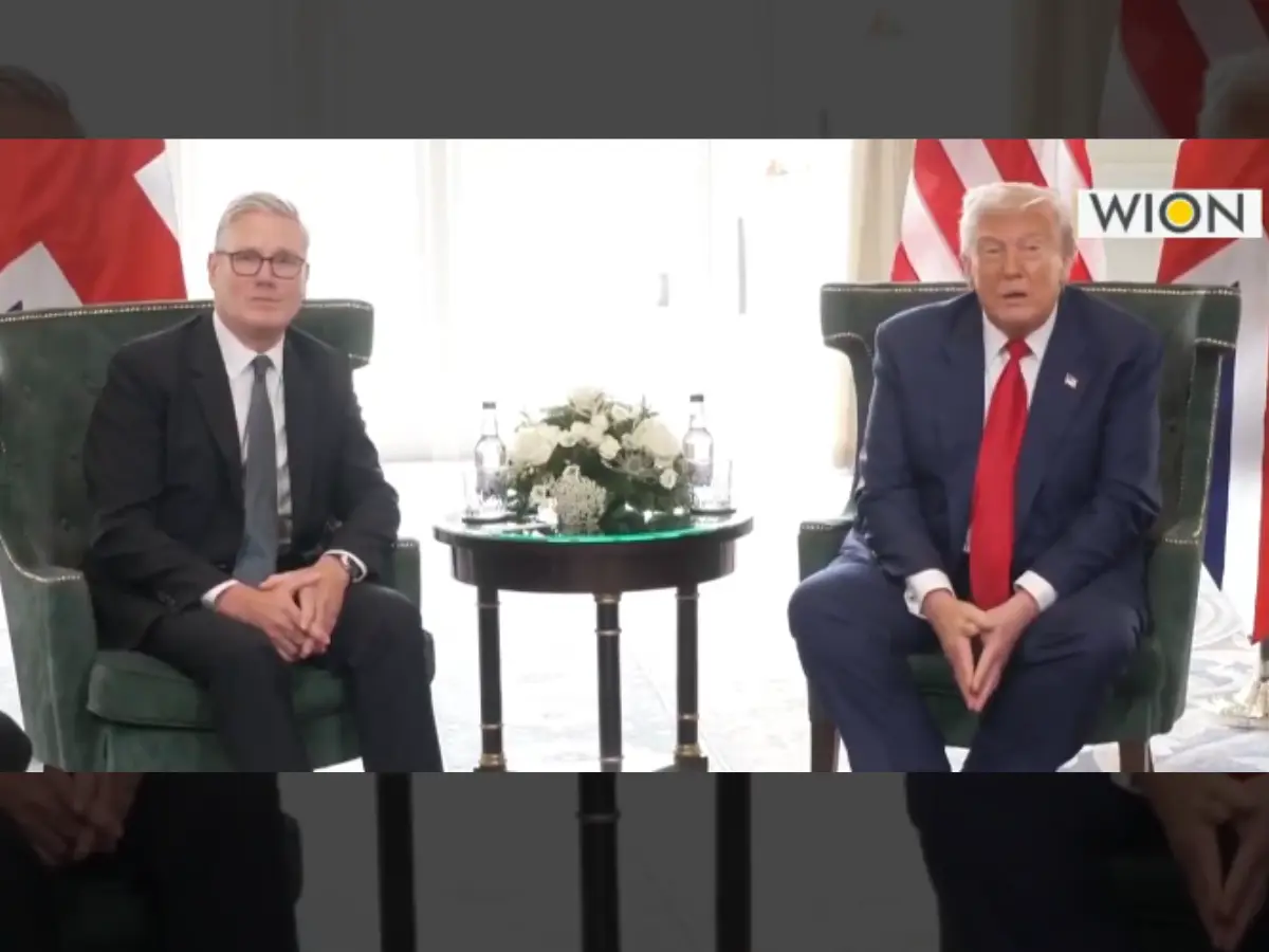 'Not a fan, a nasty person': Trump slams Starmer's 'friend' in front of him in awkward video