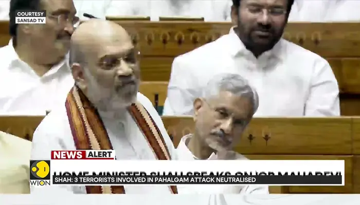 Home Minister Amit Shah: Agencies made sure terrorists couldn't escape the valley