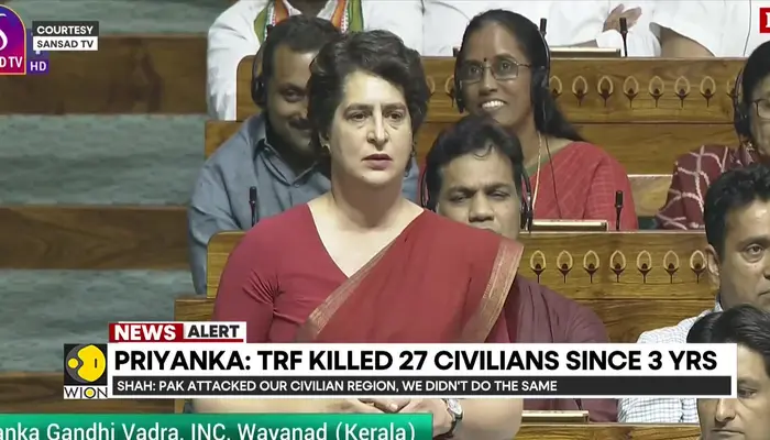 BREAKING | Operation Sindoor: Priyanka Vadra says PM Modi wants credit for Op Sindoor 