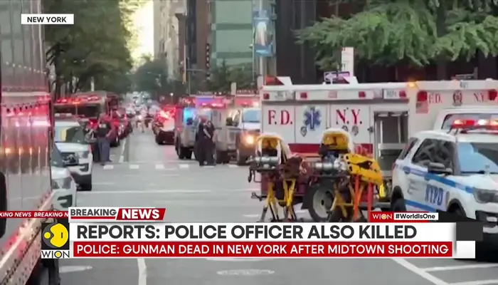 Breaking: Shooting in New York's Manhattan area, reports suggest police officer also killed 