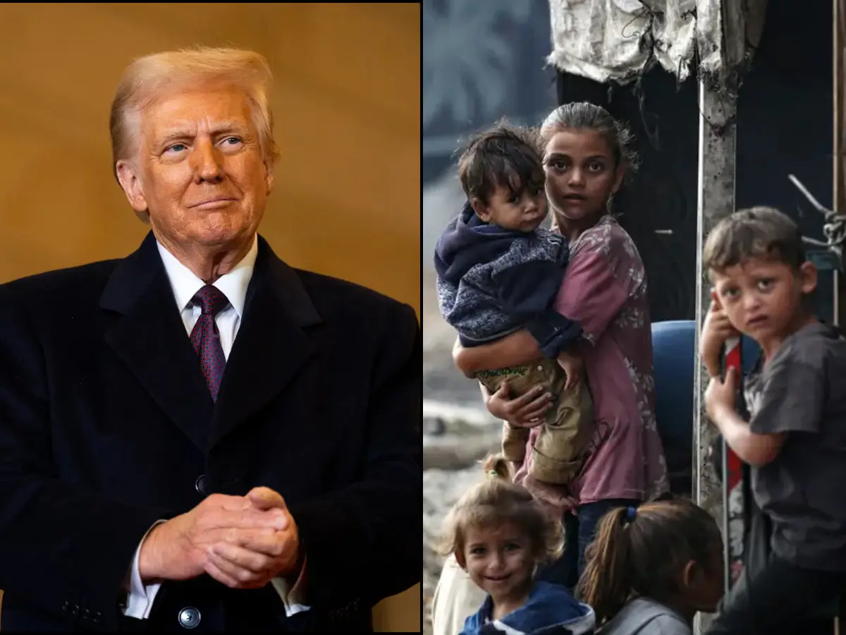 There's 'real starvation' in Gaza, says Trump, contradicts Netanyahu's statement