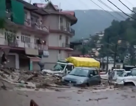 ‘Deadly Downpour’: Three dead, one missing after flash flood wreaks havoc in Himachal Pradesh's Mandi