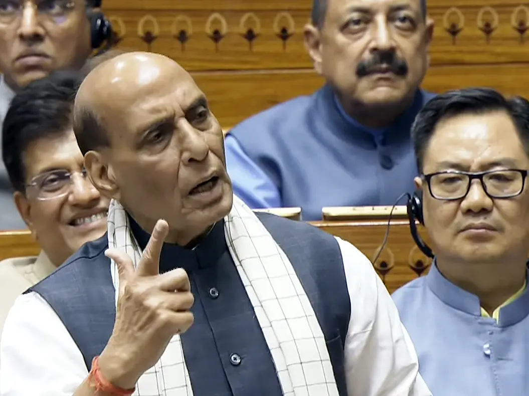 Operation Sindoor: Donald Trump’s ceasefire boast falls flat as Defense Minister Rajnath Singh sets record straight in Lok Sabha Operation Sindoor: Donald Trump’s ceasefire boast falls flat as Defense Minister Rajnath Singh sets record straight in Lok Sabha
