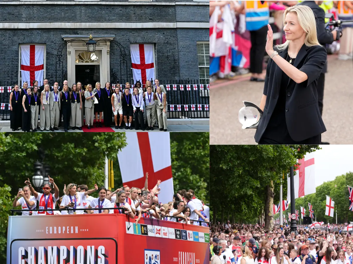 WATCH—Lionesses roar home: England’s queens return to heroes’ welcome after being crowned as Women's Euro 2025 champions WATCH—Lionesses roar home: England’s queens return to heroes’ welcome after being crowned as Women's Euro 2025 champions