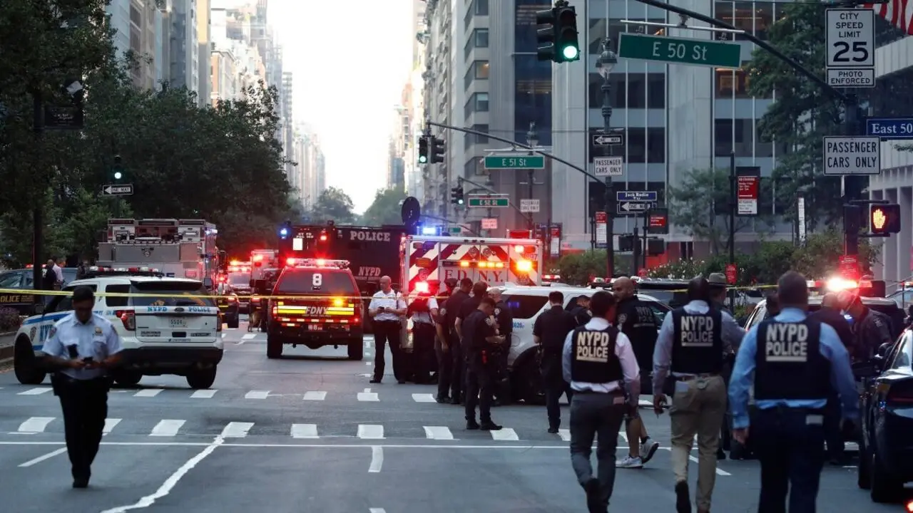 ‘We were really scared,’ say New Yorkers who ran for safety during rush-hour shooting